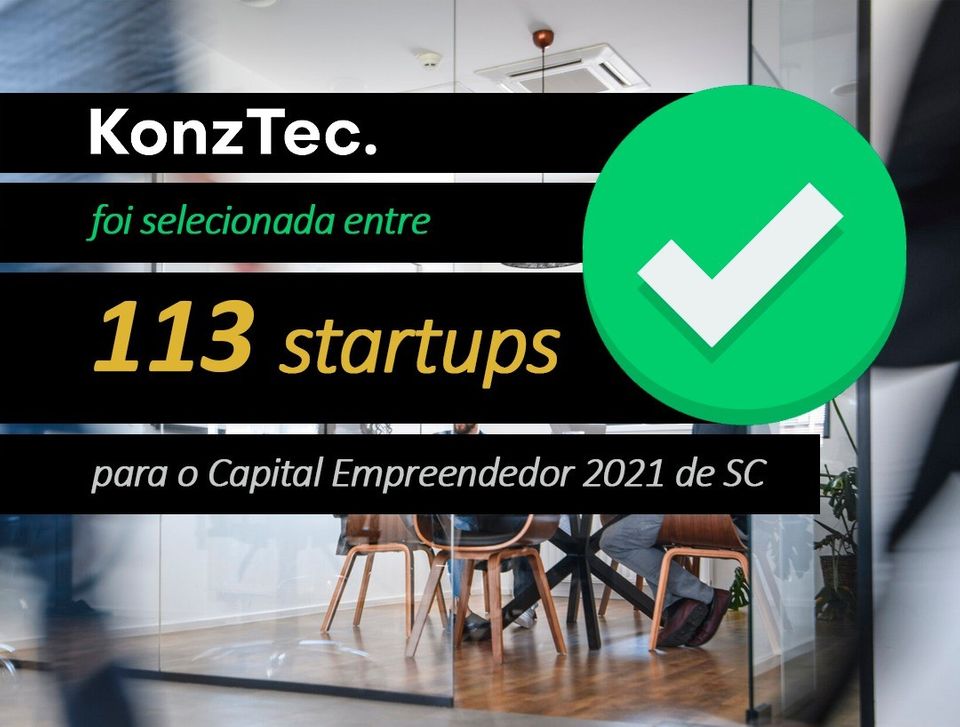 KonzTec no Capital Empreendedor 2021 de SC